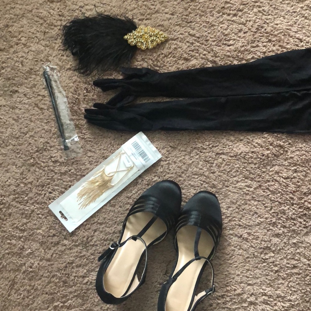 Flapper/great gatspy costume assessories